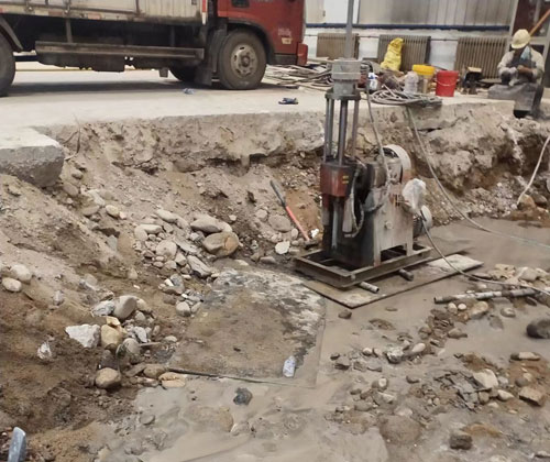 木垒公路下沉压浆